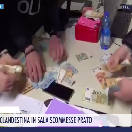 Cronaca: 17 giocatori denunciati e €125.000 sequestrati nel blitz al Prestige di Prato. Martedì il servizio de Le Iene?