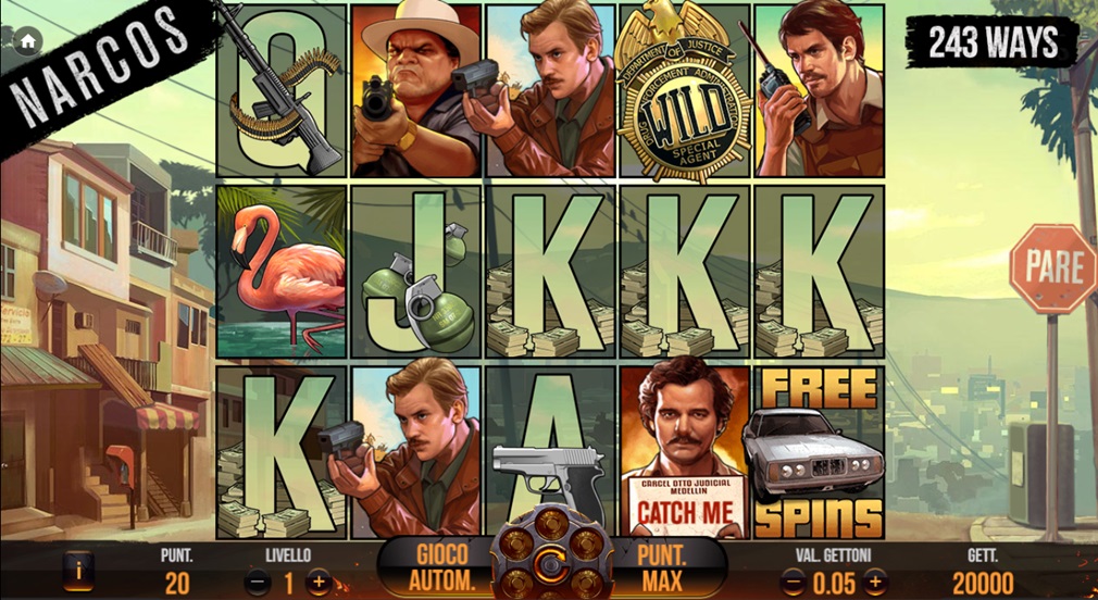 Slot Online: Narcos